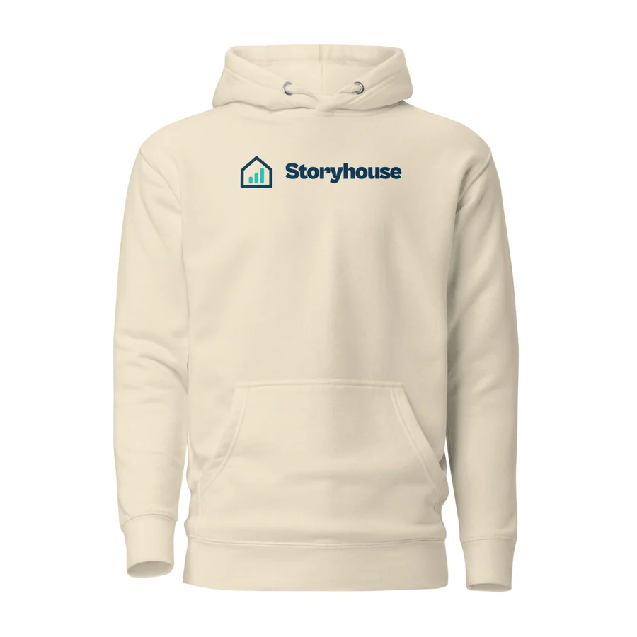 Storyhouse Hoodie in Bone