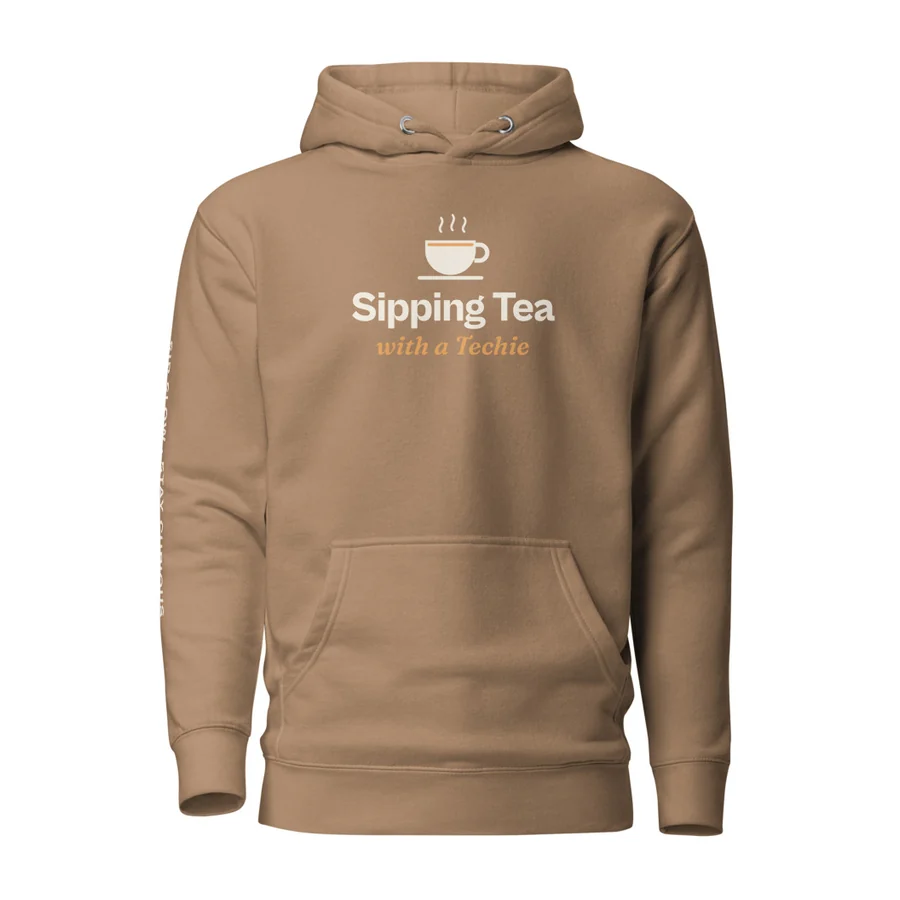 Sip Slow Hoodie in Latte