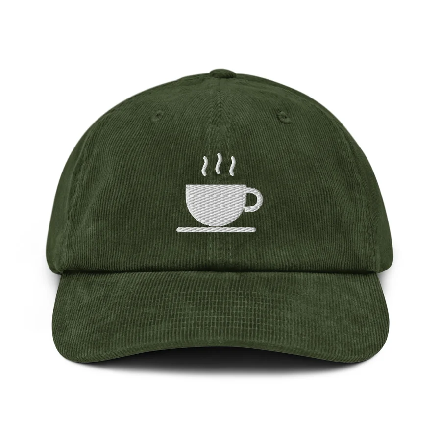 Teacup Corduroy Cap in Dark Olive