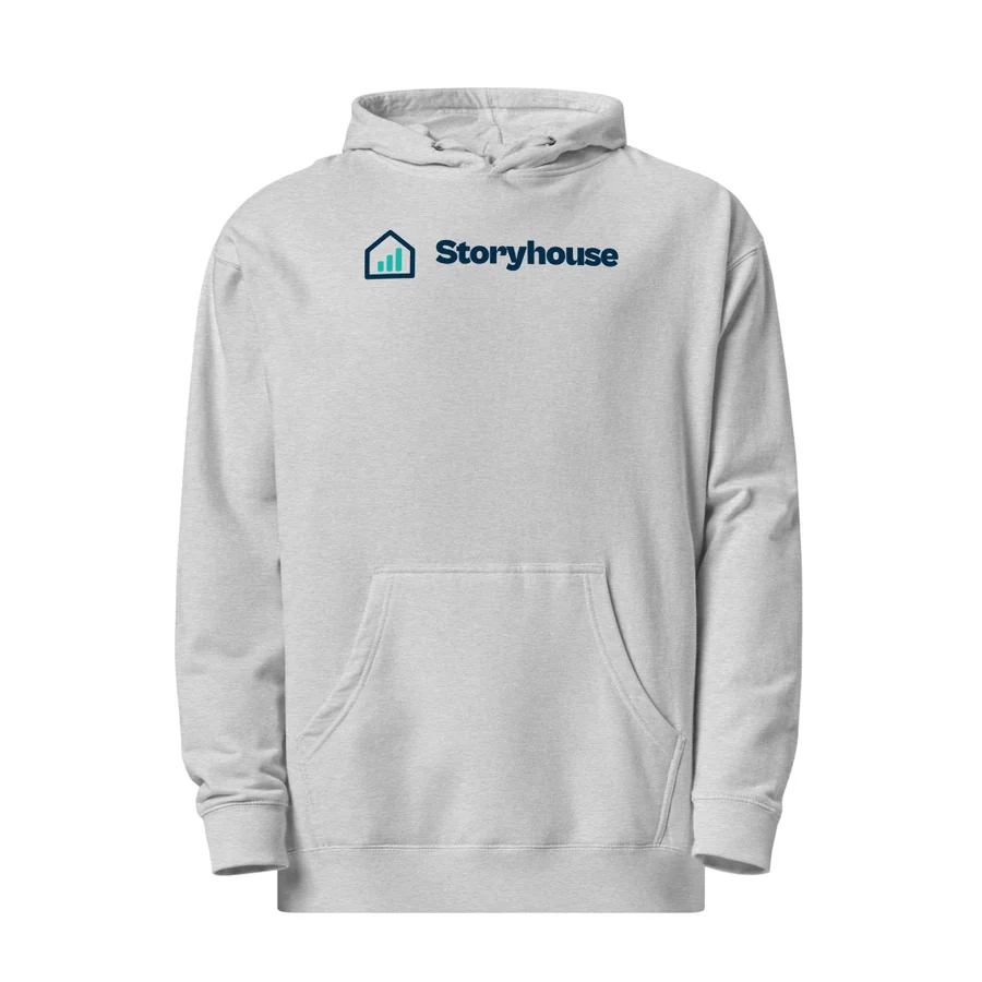 Storyhouse Hoodie in Grey Heather
