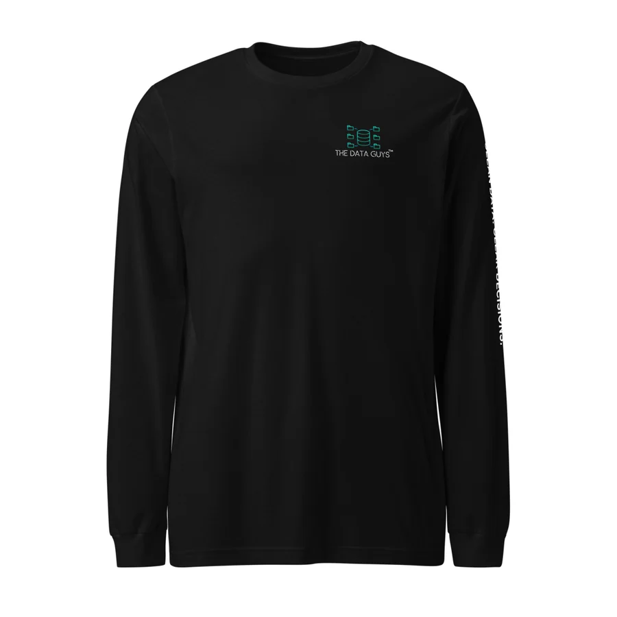 Clean Data Long Sleeve in Black