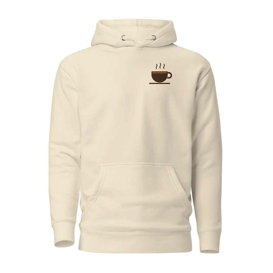 Sip Slow Hoodie in Bone