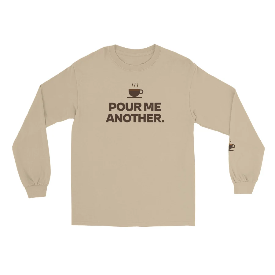 Pour Me Another Long Sleeve in Sand