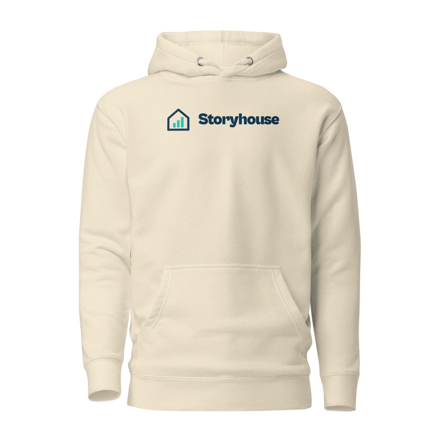 Storyhouse Hoodie in Bone, Storyhouse design