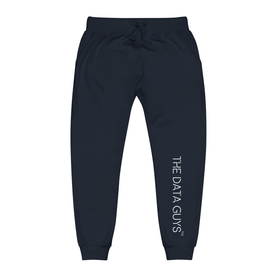 Data House Sweatpants in Navy, The Data Guys™ design